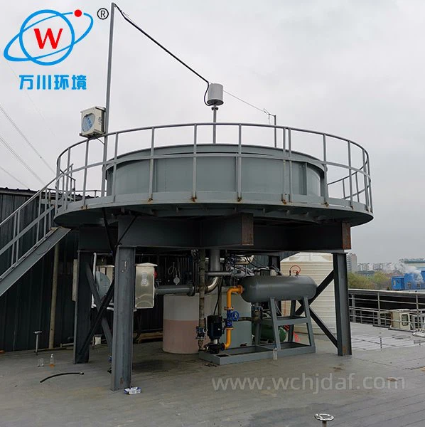 What are the core components of air flotation device
