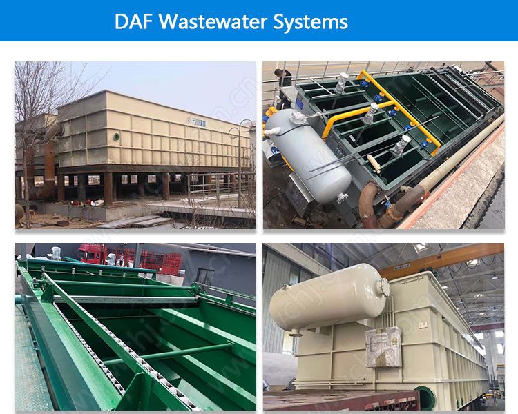 DAF wastewater systems