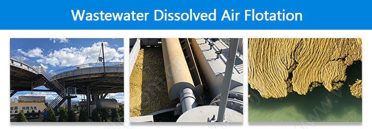 Dissolved air flotation treatment