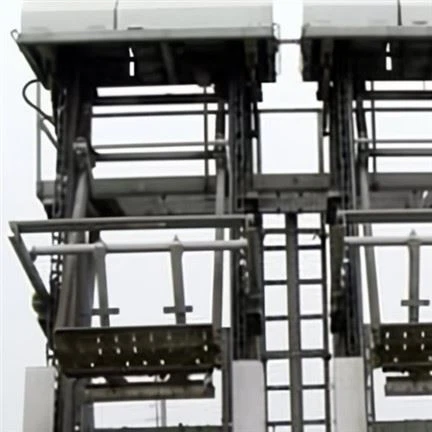 Rotary Rake Grille Decontamination Machine